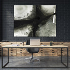 Midnight Abstract V by Bianka Guna on GIANT ART - grey abstract