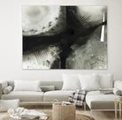 Midnight Abstract V by Bianka Guna on GIANT ART - grey abstract