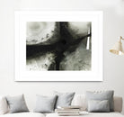 Midnight Abstract V by Bianka Guna on GIANT ART - grey abstract