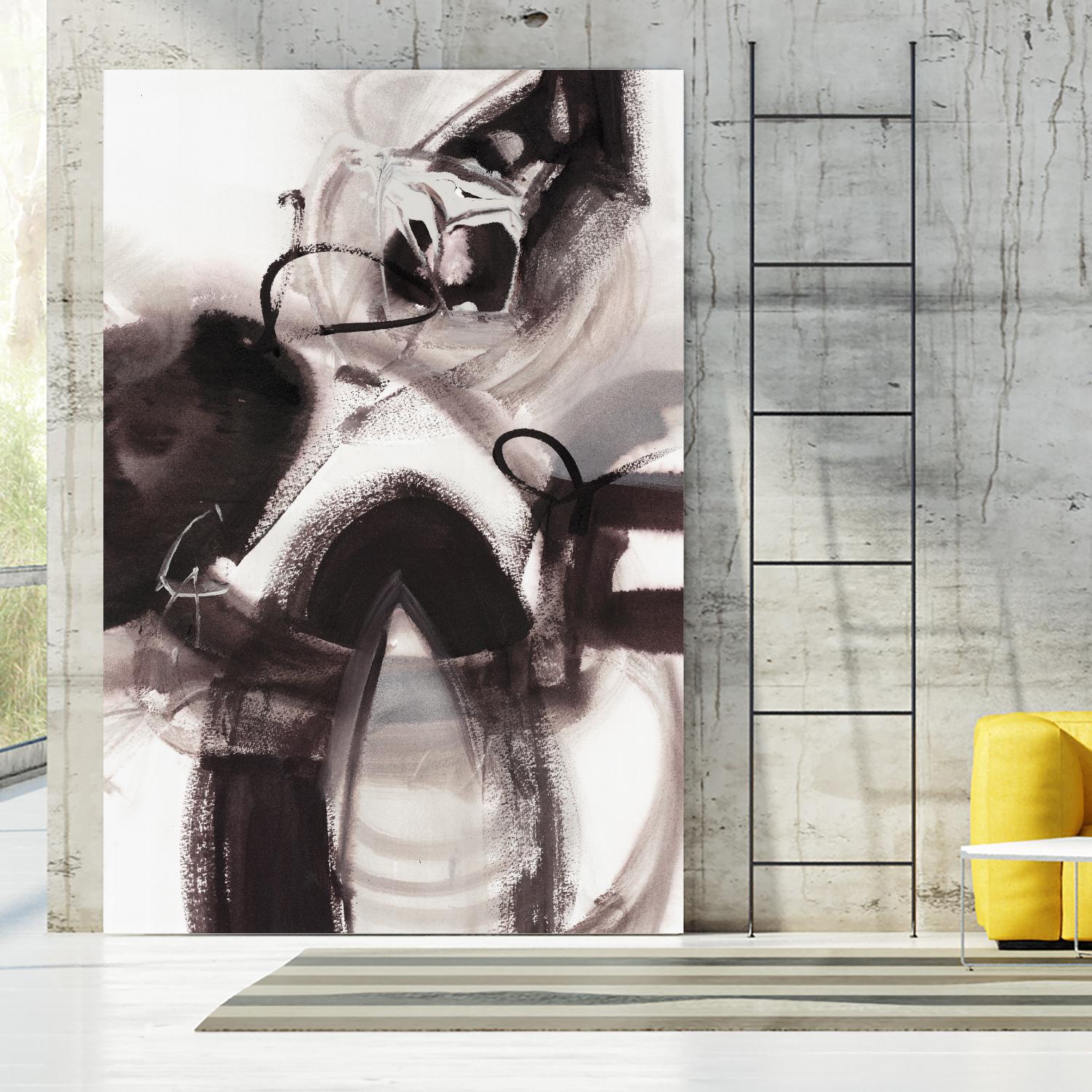 Ink Arch by Bianka Guna on GIANT ART - black abstract