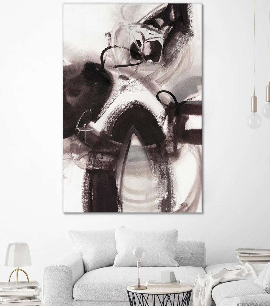 Ink Arch by Bianka Guna on GIANT ART - black abstract