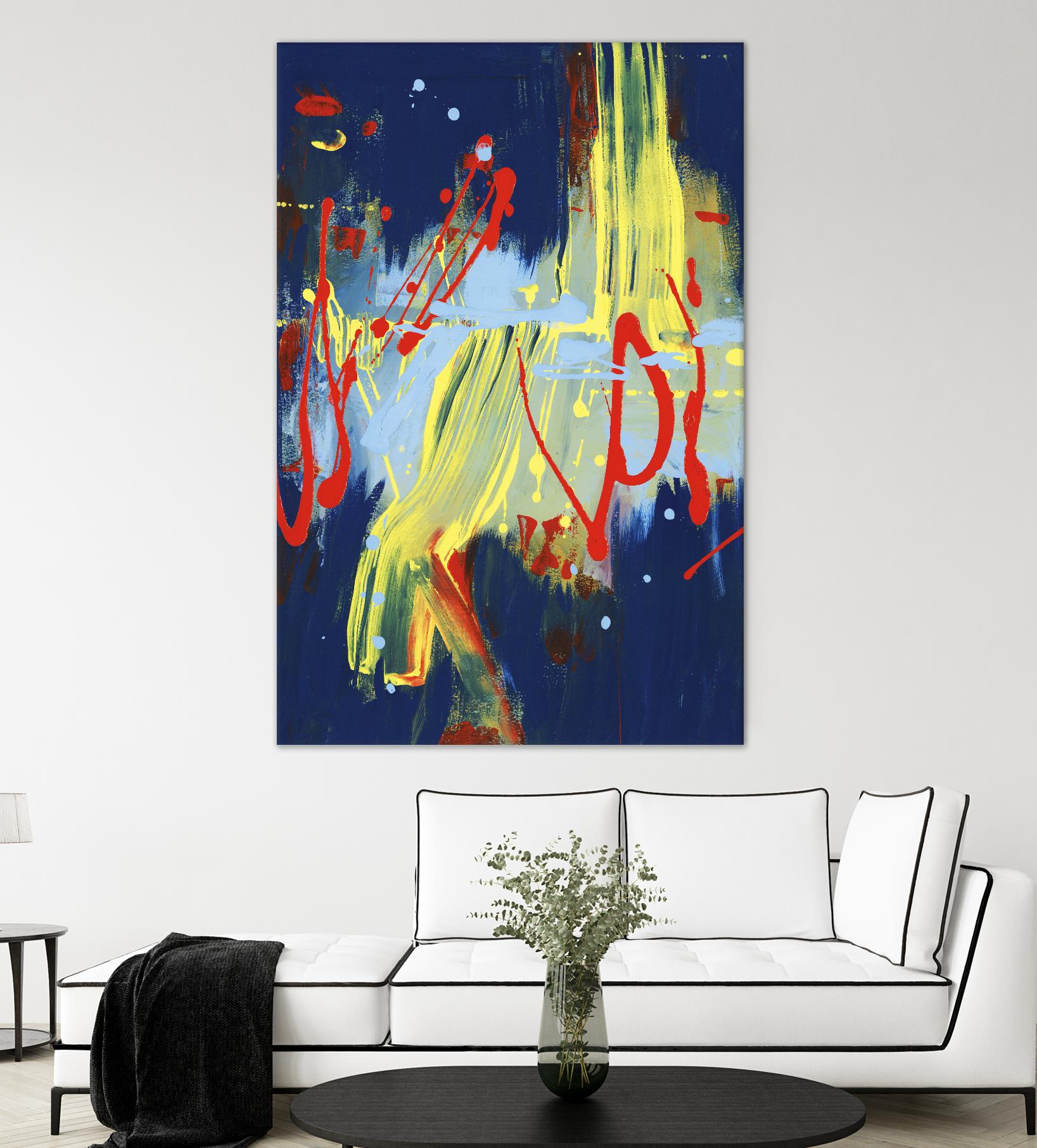 Respite I by Bianka Guna on GIANT ART - red abstract