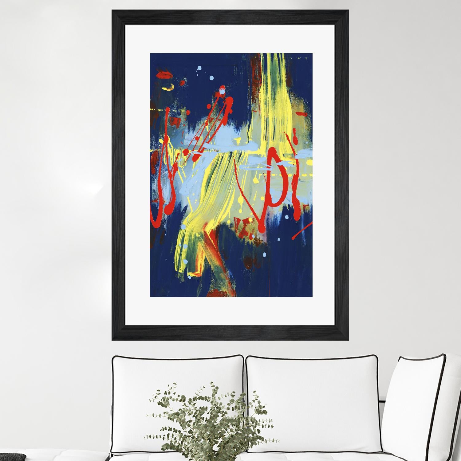 Respite I by Bianka Guna on GIANT ART - red abstract