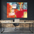 City in Color by Bianka Guna on GIANT ART - orange abstract