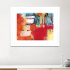 City in Color by Bianka Guna on GIANT ART - orange abstract