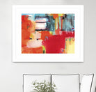 City in Color by Bianka Guna on GIANT ART - orange abstract