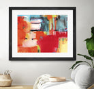 City in Color by Bianka Guna on GIANT ART - orange abstract