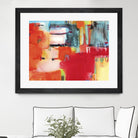 City in Color by Bianka Guna on GIANT ART - orange abstract
