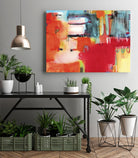 City in Color by Bianka Guna on GIANT ART - orange abstract