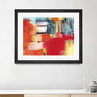 City in Color by Bianka Guna on GIANT ART - orange abstract