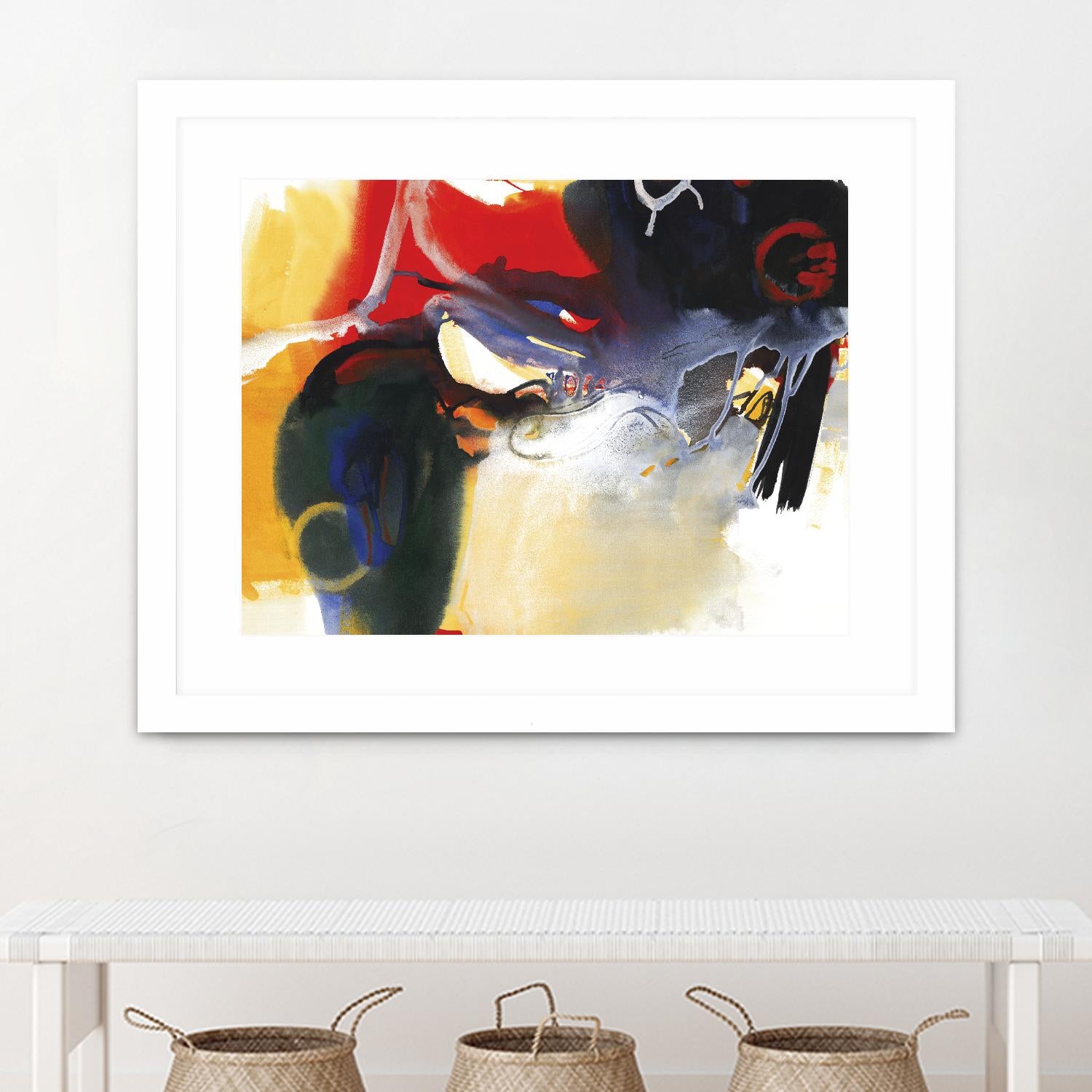 Drama I by Bianka Guna on GIANT ART - red abstract