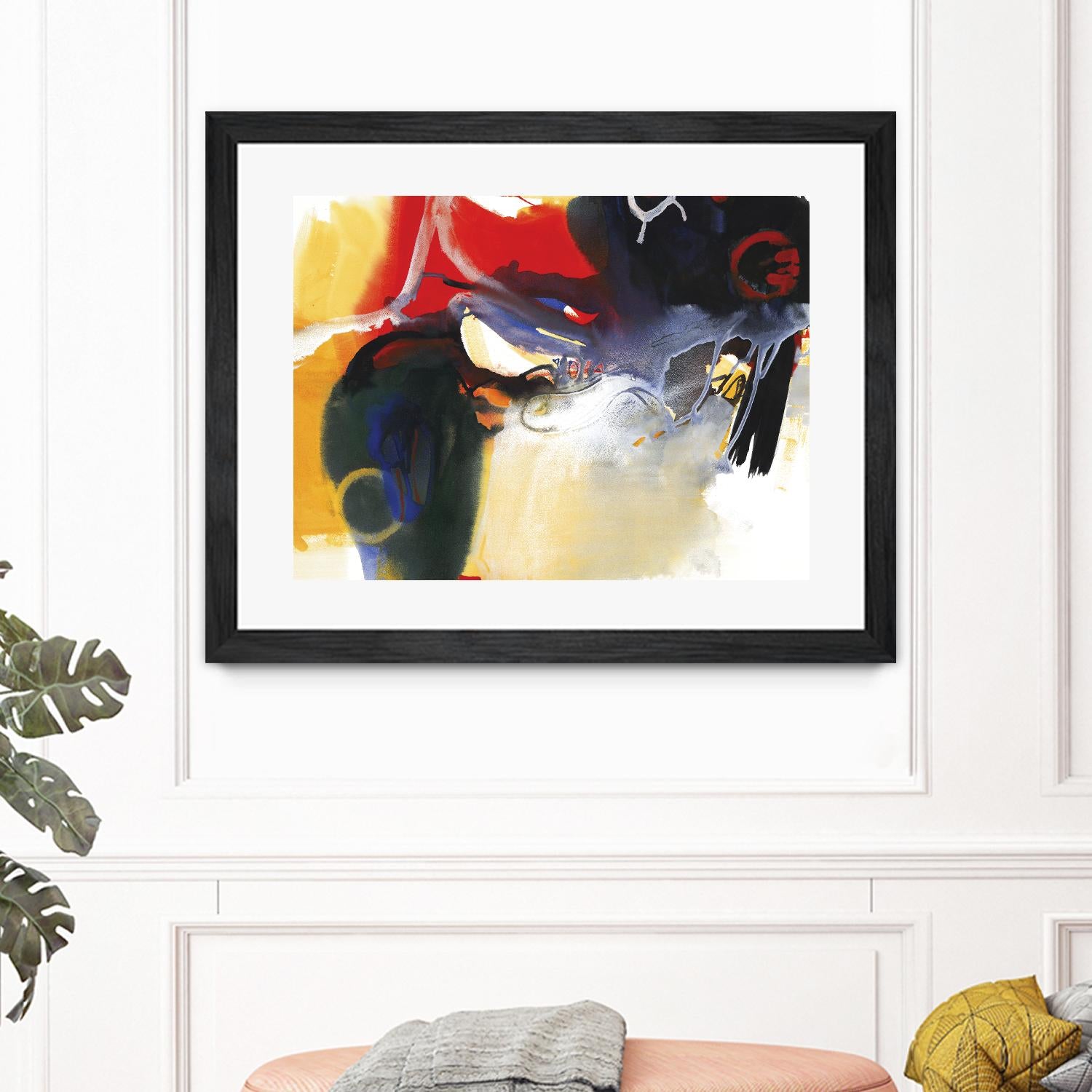 Drama I by Bianka Guna on GIANT ART - red abstract