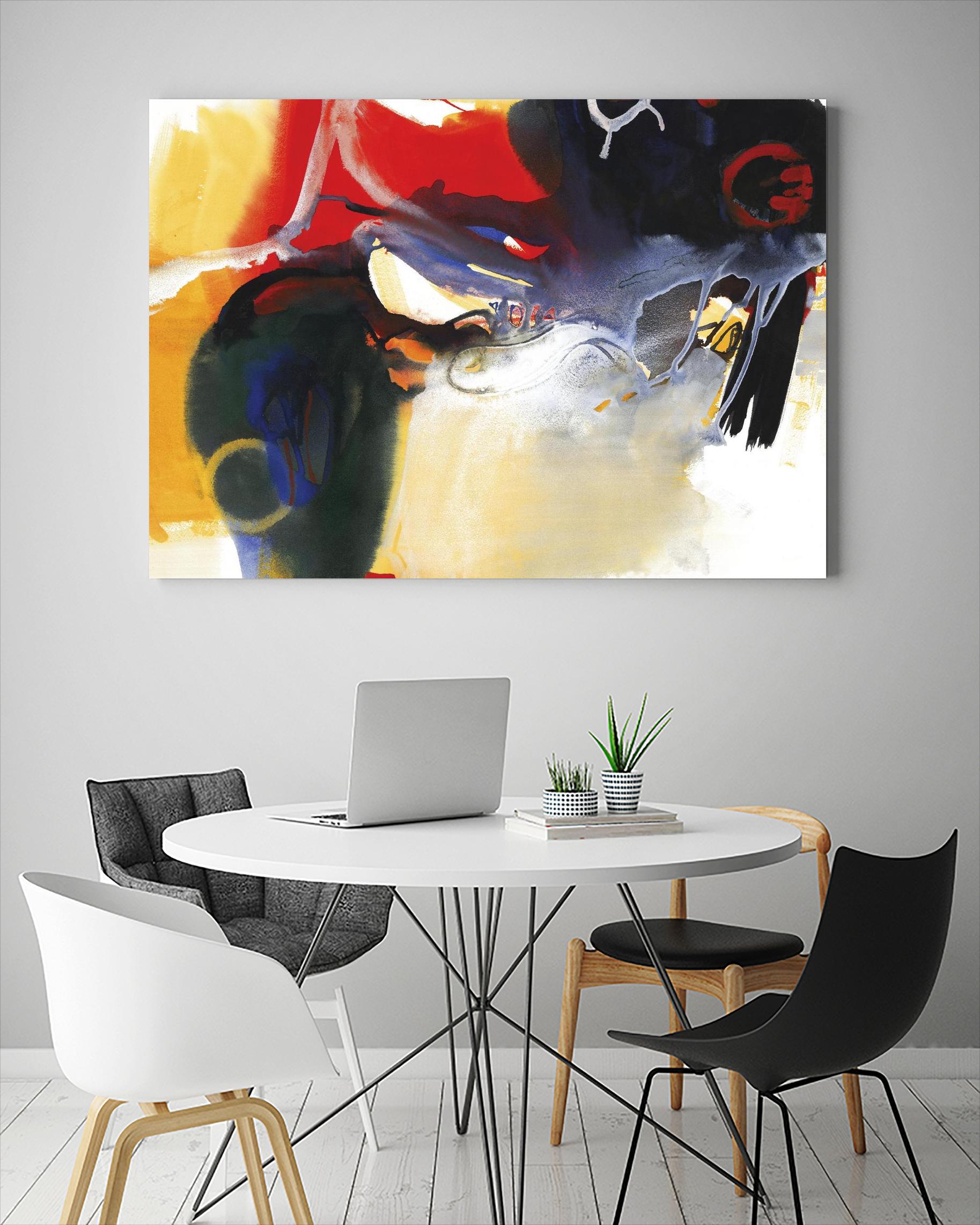 Drama I by Bianka Guna on GIANT ART - red abstract