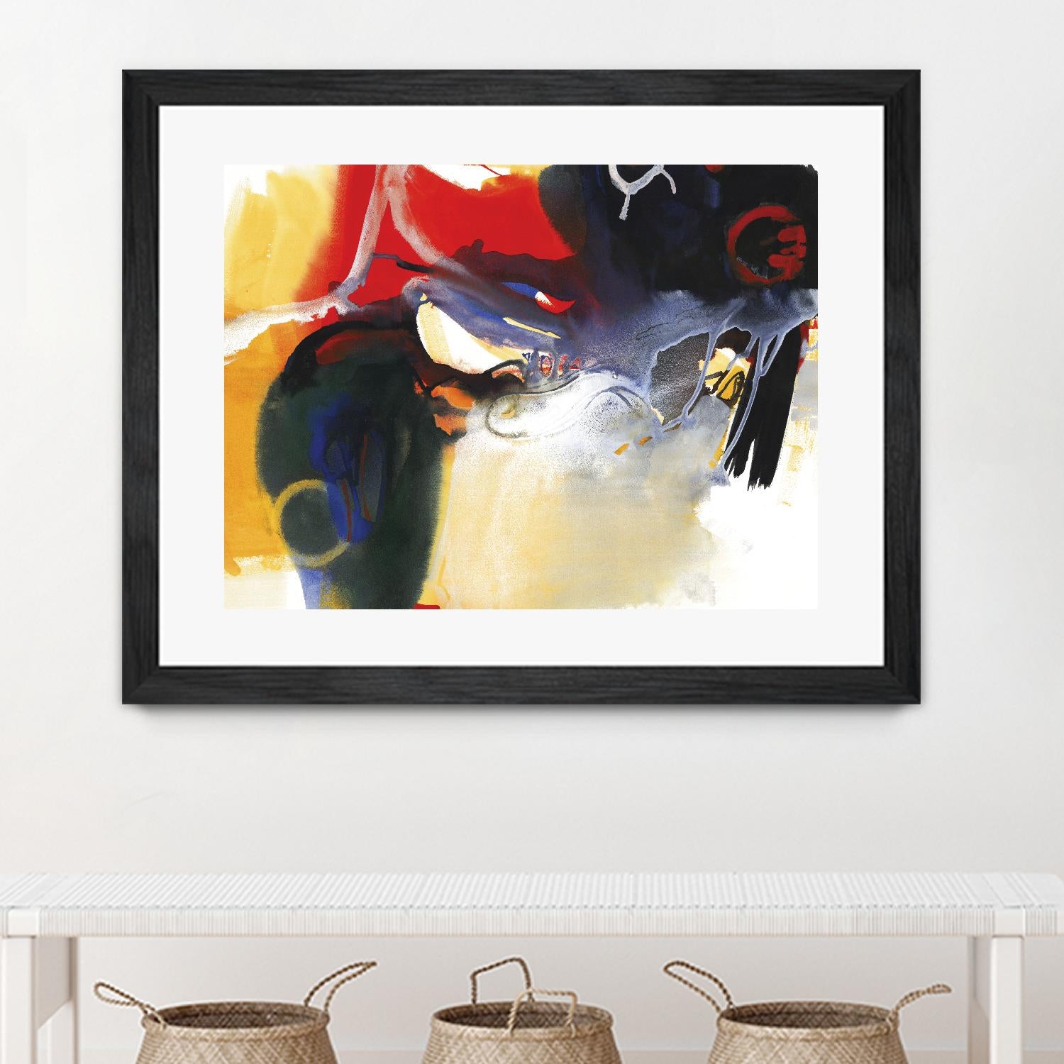 Drama I by Bianka Guna on GIANT ART - red abstract