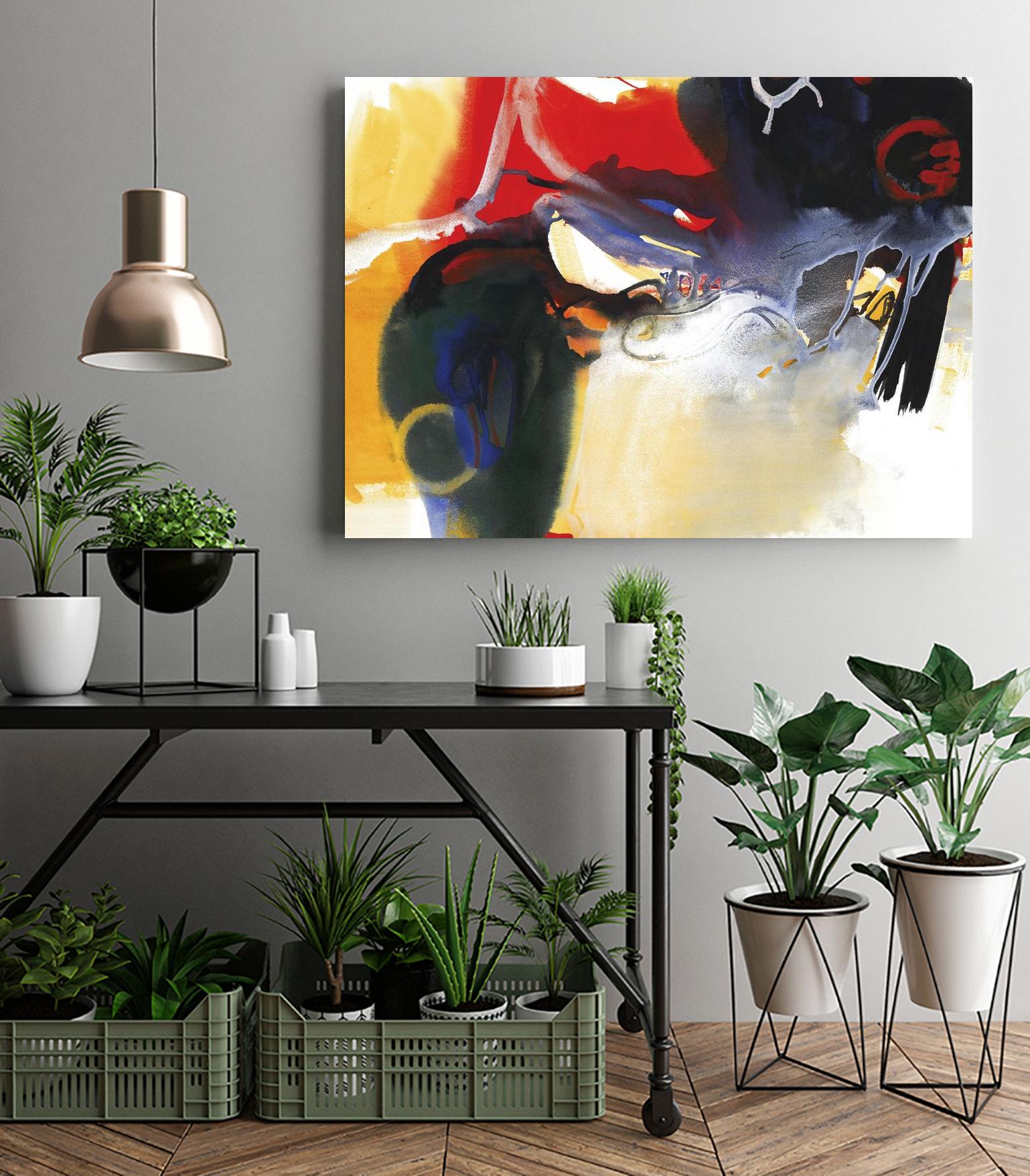 Drama I by Bianka Guna on GIANT ART - red abstract