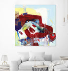 Kaleidoscopic Days II by Bianka Guna on GIANT ART - white abstract