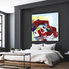 Kaleidoscopic Days II by Bianka Guna on GIANT ART - white abstract