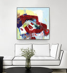 Kaleidoscopic Days II by Bianka Guna on GIANT ART - white abstract