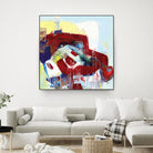 Kaleidoscopic Days II by Bianka Guna on GIANT ART - white abstract