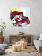 Kaleidoscopic Days II by Bianka Guna on GIANT ART - white abstract