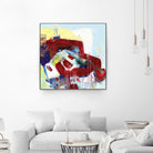 Kaleidoscopic Days II by Bianka Guna on GIANT ART - white abstract