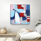 Little Secrets I by Bianka Guna on GIANT ART - white abstract