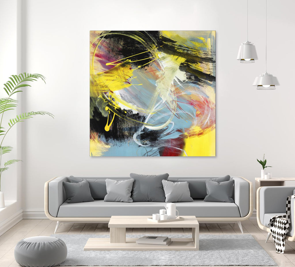 Storms in the Night by Bianka Guna on GIANT ART - black abstract