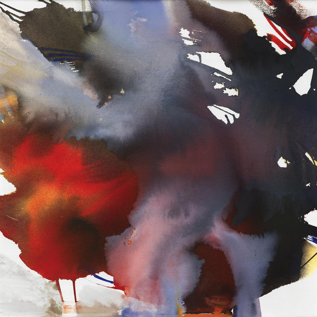 L'éveil du printemps par Bianka Guna sur GIANT ART - abstraction rouge