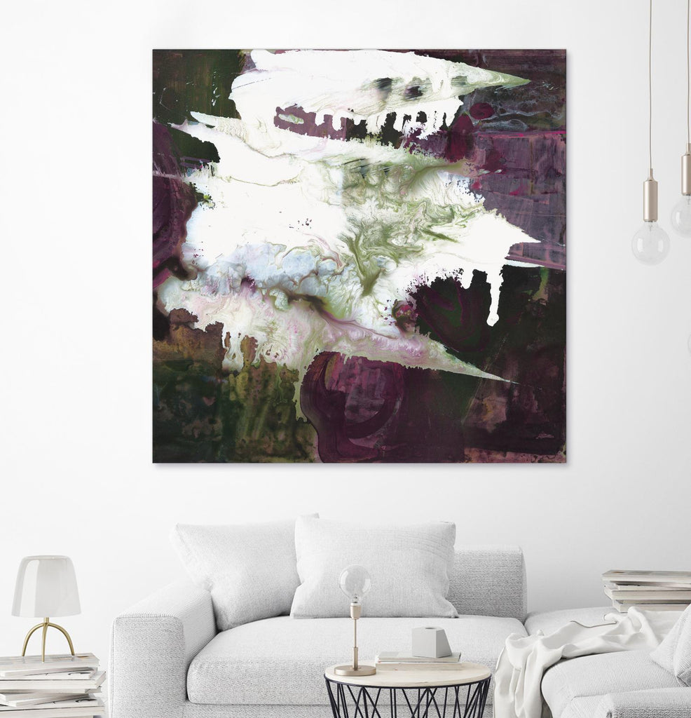 Departures by Bianka Guna on GIANT ART - purple abstract