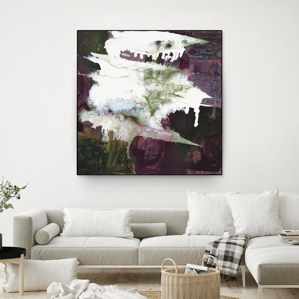 Departures by Bianka Guna on GIANT ART - purple abstract