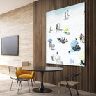 Happy Days by Ingrid Beddoes on GIANT ART - white sea scene