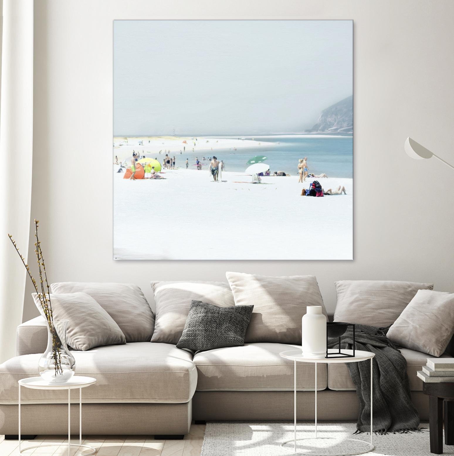 Troia by Ingrid Beddoes on GIANT ART - white sea scene