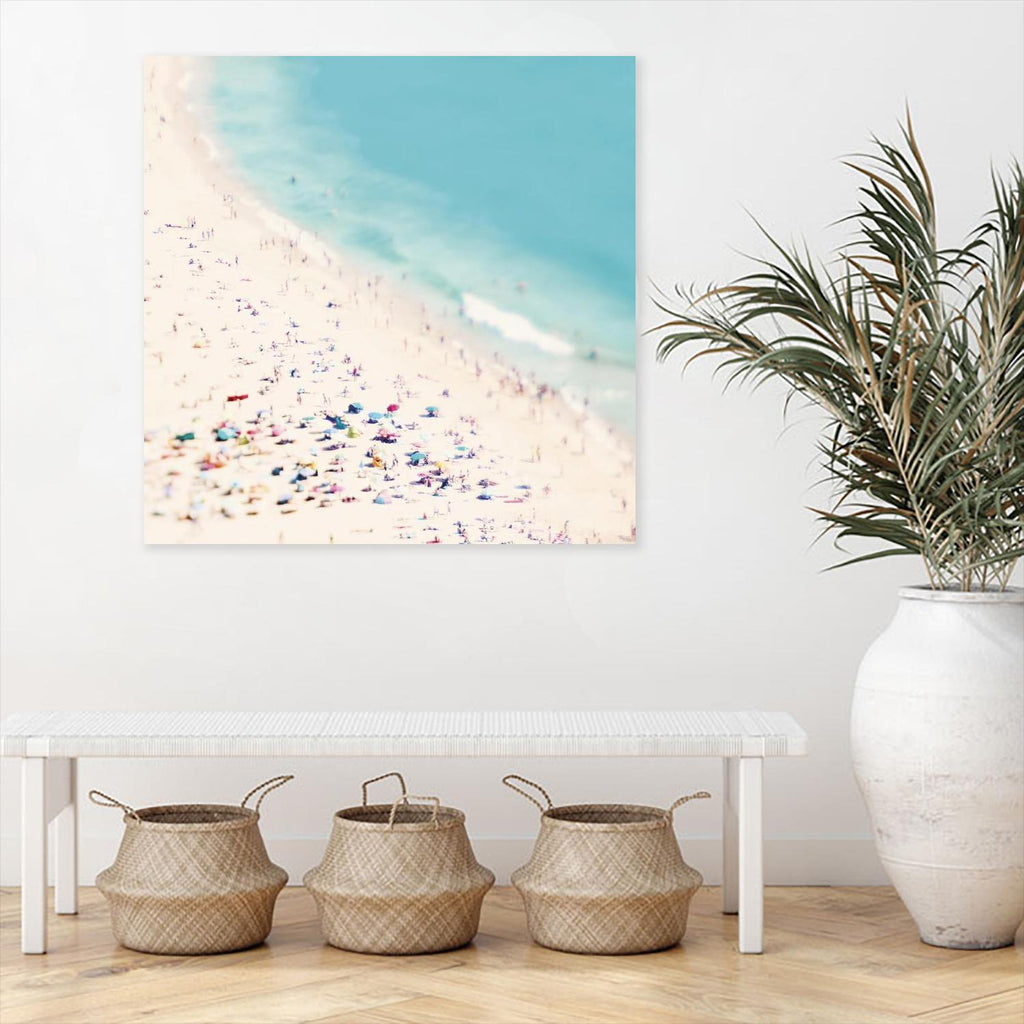 Beach Love by Ingrid Beddoes on GIANT ART - beige sea scene