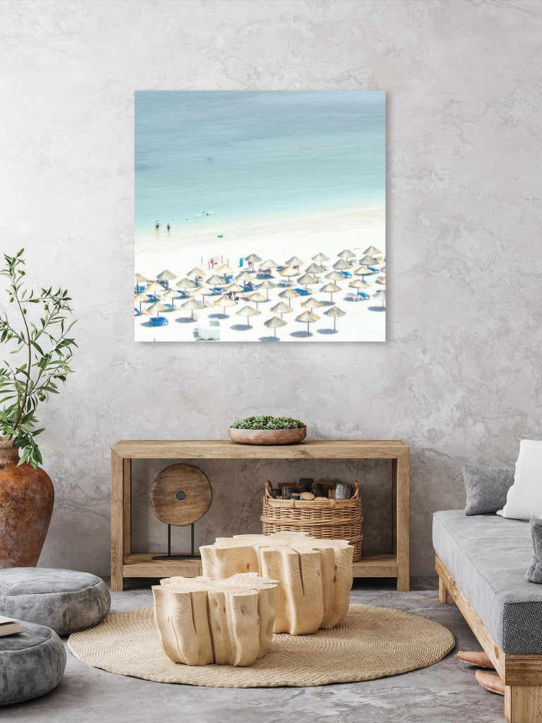 Sesimbra I by Ingrid Beddoes on GIANT ART - beige costal beach