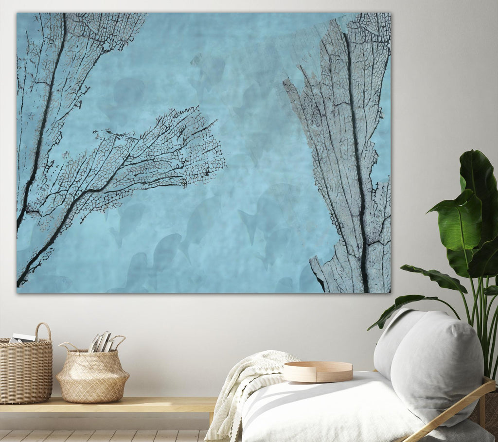Coral II by Jessica Valner on GIANT ART - grey nautical