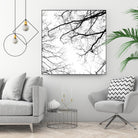 Billows II by Judy Stalus on GIANT ART - black trees