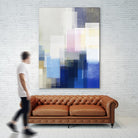 New Start by Jenn Jorgensen on GIANT ART - blue abstract