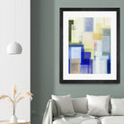 Next Time by Jenn Jorgensen on GIANT ART - blue abstract