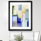 Next Time by Jenn Jorgensen on GIANT ART - blue abstract