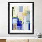 Next Time by Jenn Jorgensen on GIANT ART - blue abstract