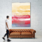 A Little More by Jenn Jorgensen on GIANT ART - yellow abstract