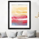 A Little More by Jenn Jorgensen on GIANT ART - yellow abstract