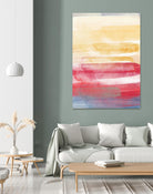 A Little More by Jenn Jorgensen on GIANT ART - yellow abstract