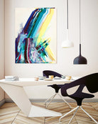 Titan by Joan Marie on GIANT ART - yellow abstract