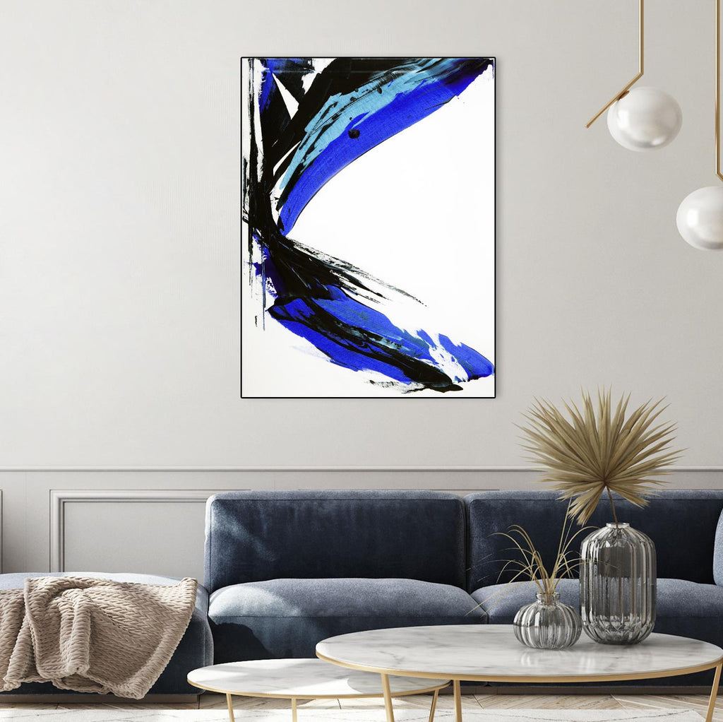 Rex by Joan Marie on GIANT ART - black abstract