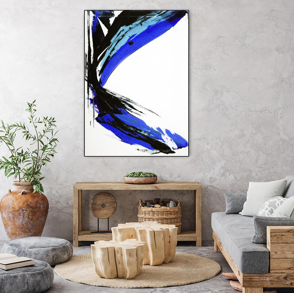 Rex by Joan Marie on GIANT ART - black abstract
