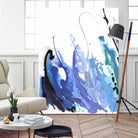 Reaching for the Sky by Joan Marie on GIANT ART - purple abstract