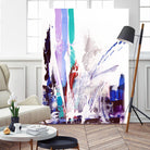 Orca by Joan Marie on GIANT ART - blue abstract