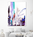 Orca by Joan Marie on GIANT ART - blue abstract