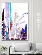 Orca by Joan Marie on GIANT ART - blue abstract